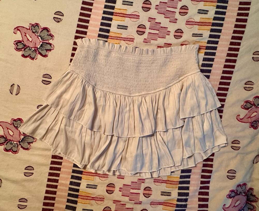Coquette Balletcore Cottagecore Ruffle Skort Skirt Fairycore Boho Fairy